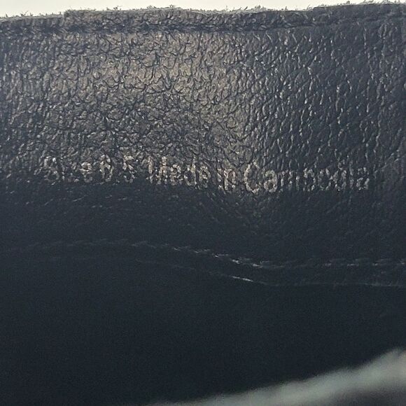 Dolce Vita Rayner Black Leather Pointed toe Buckled Moto Bootie Size 6.5 - Picture 12 of 12